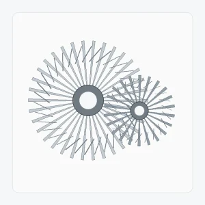 Ground Spiral Bevel Gear Set