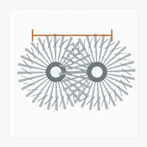 Replacement Spiral Bevel Gear Set